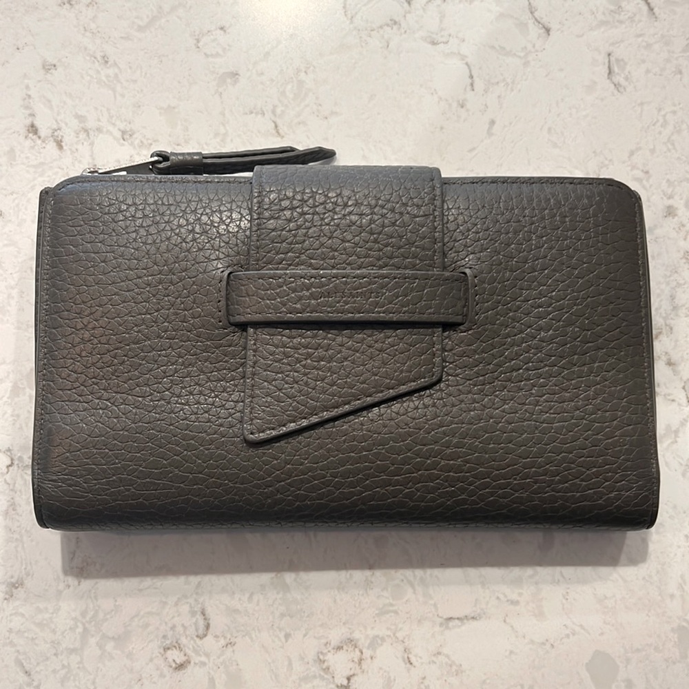 All Saints Ray Leather Wallet